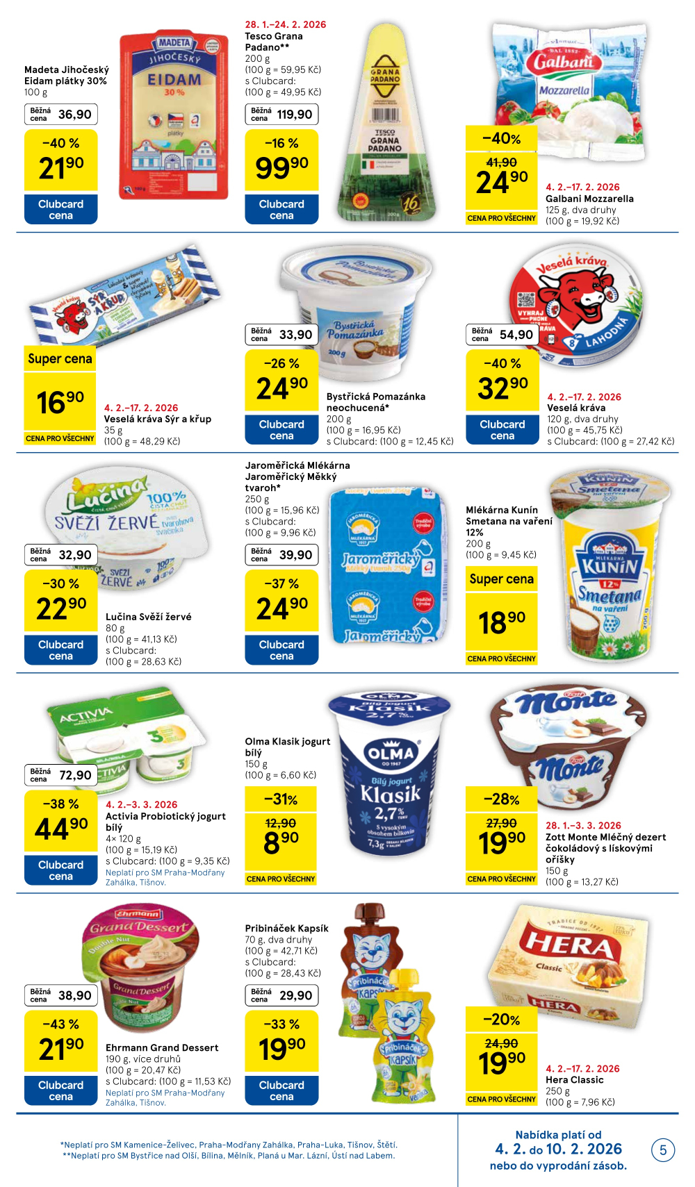 Leták Tesco supermarket leták - strana 5