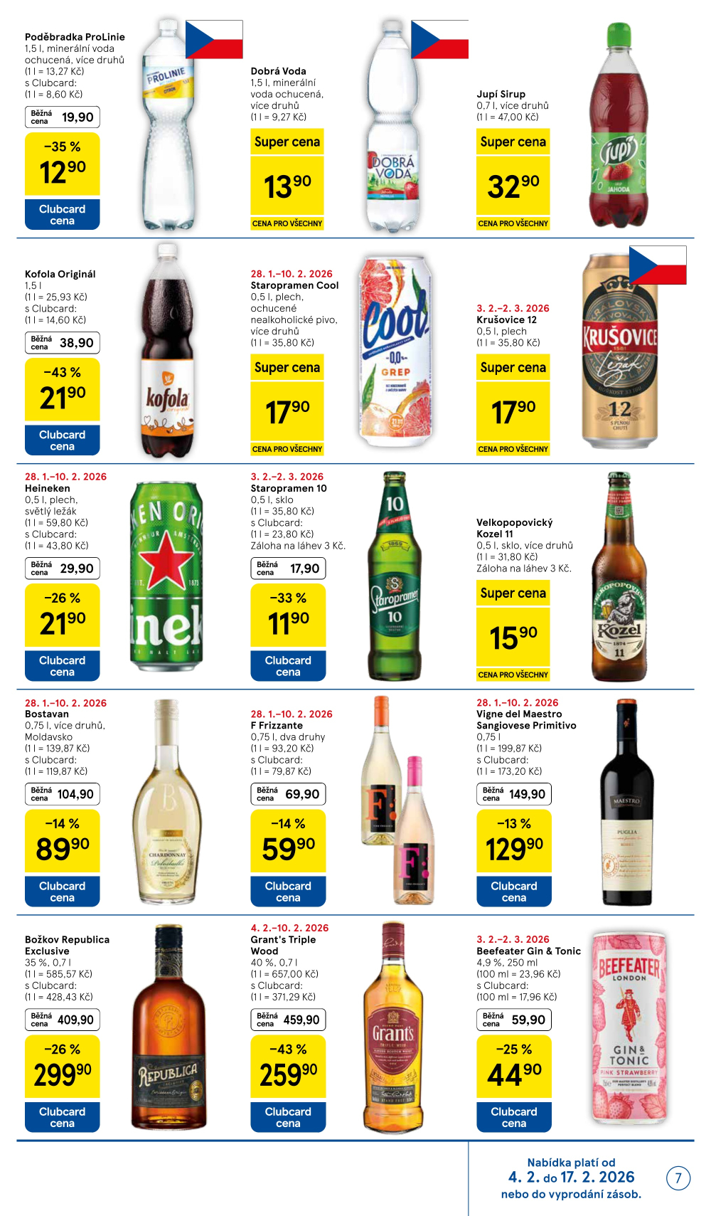 Leták Tesco supermarket leták - strana 7