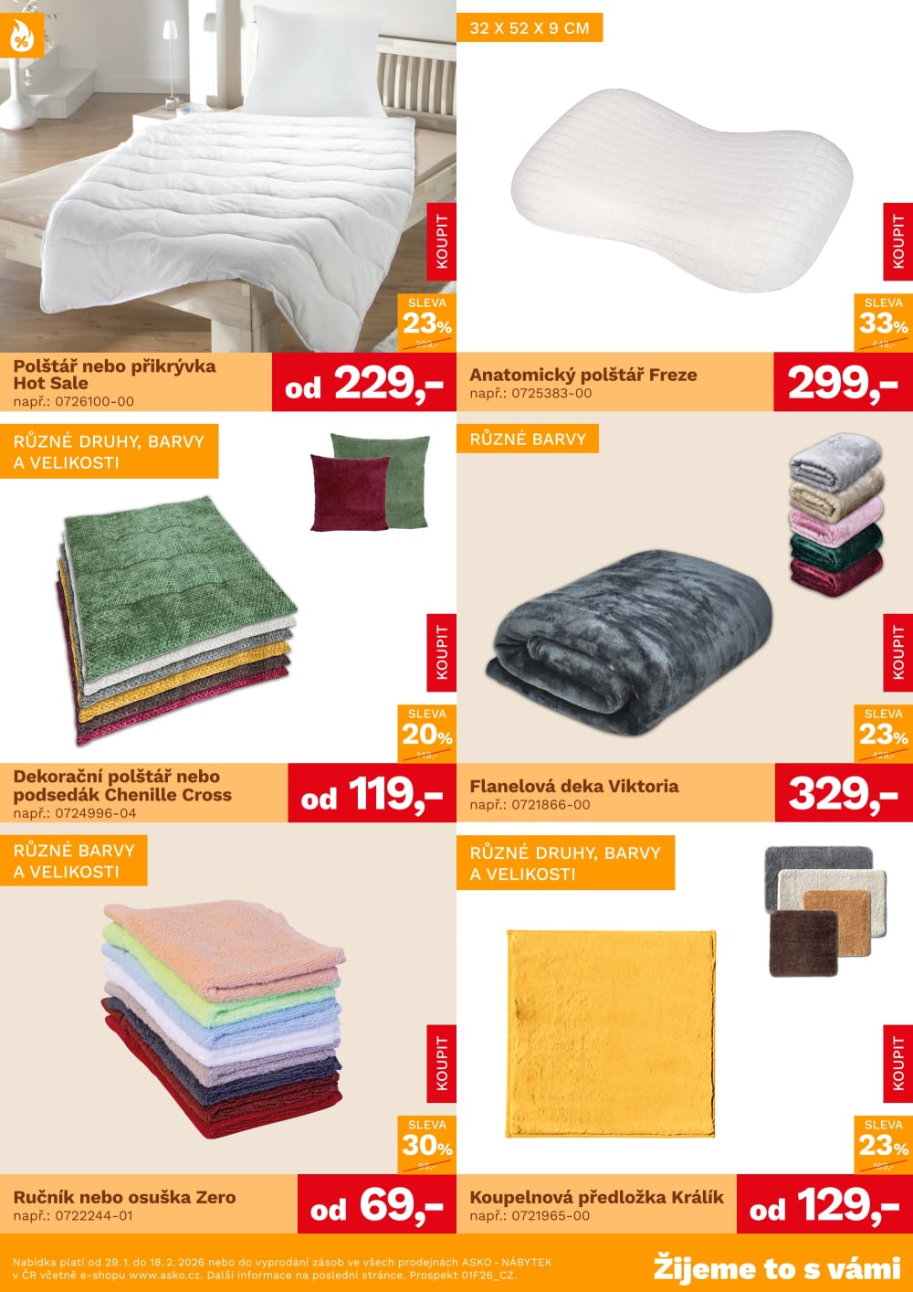 Leták ASKO nábytek leták - Bytové doplňky - strana 3