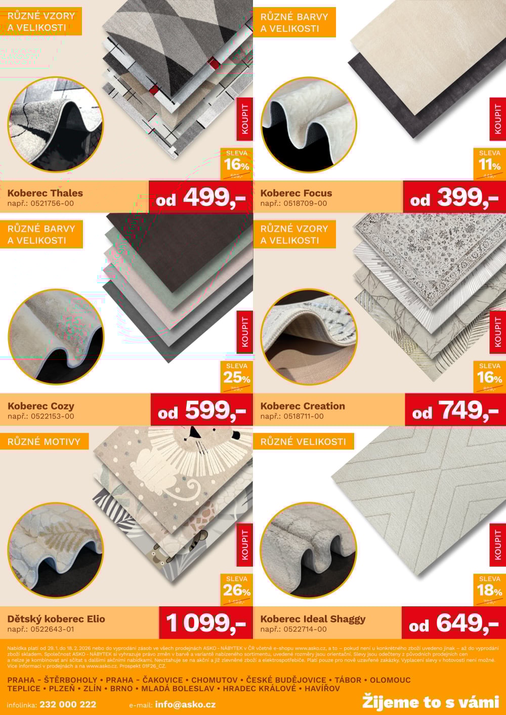 Leták ASKO nábytek leták - Bytové doplňky - strana 5