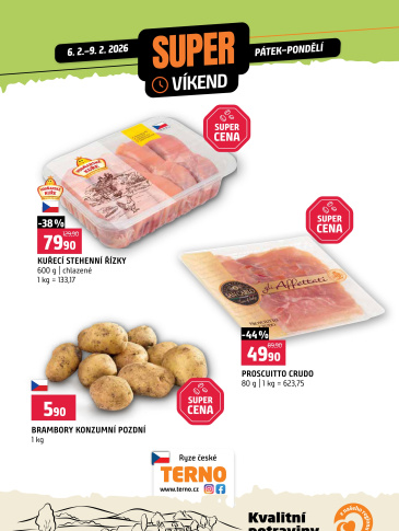 Terno leták - Víkendovka