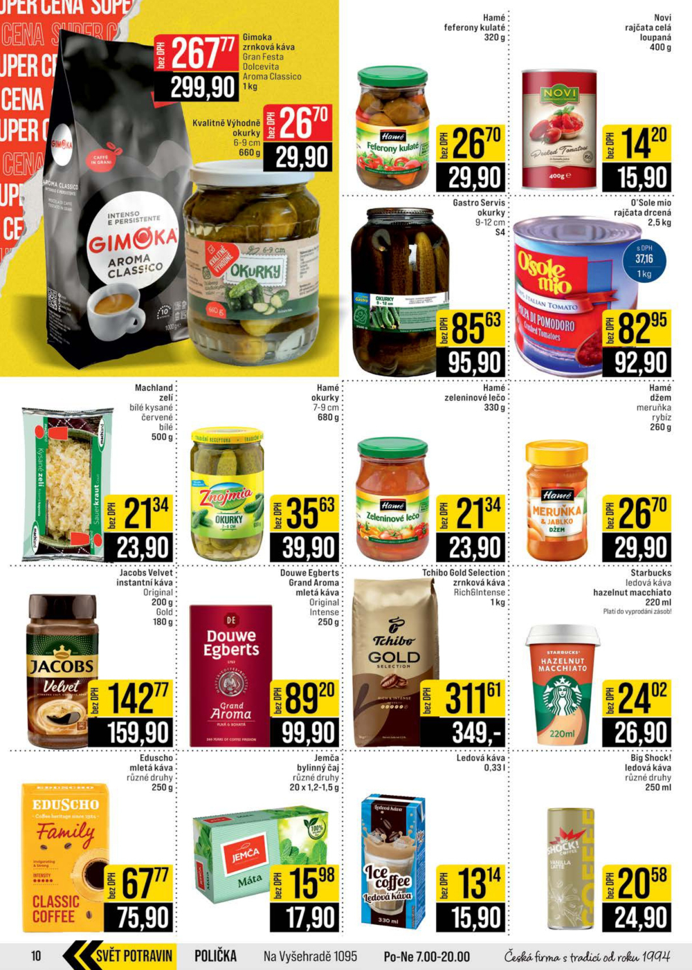 Leták JIP leták CC Cash & Carry - České Budějovice, Most, Náchod, Svoboda nad Úpou, Sušice - strana 10