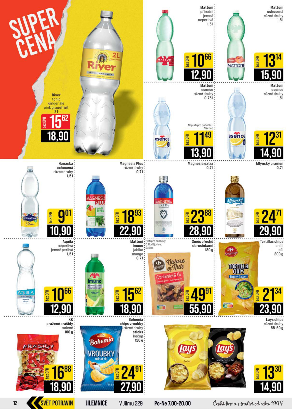 Leták JIP leták CC Cash & Carry - České Budějovice, Most, Náchod, Svoboda nad Úpou, Sušice - strana 12