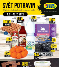 Akční leták JIP  CC Cash & Carry - Brno, Ostrava, Praha, Polička, Olomouc, Karlovy Vary, Zlín, Jilemnice, Pardubice