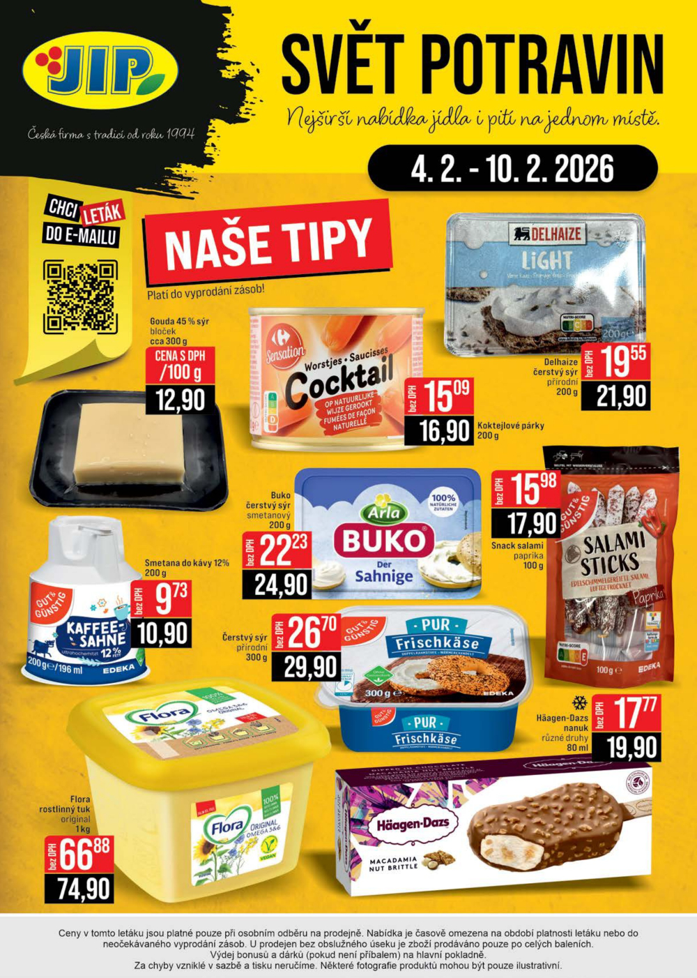 Leták JIP leták CC Cash & Carry - Brno, Ostrava, Praha, Polička, Olomouc, Karlovy Vary, Zlín, Jilemnice, Pardubice - strana 20