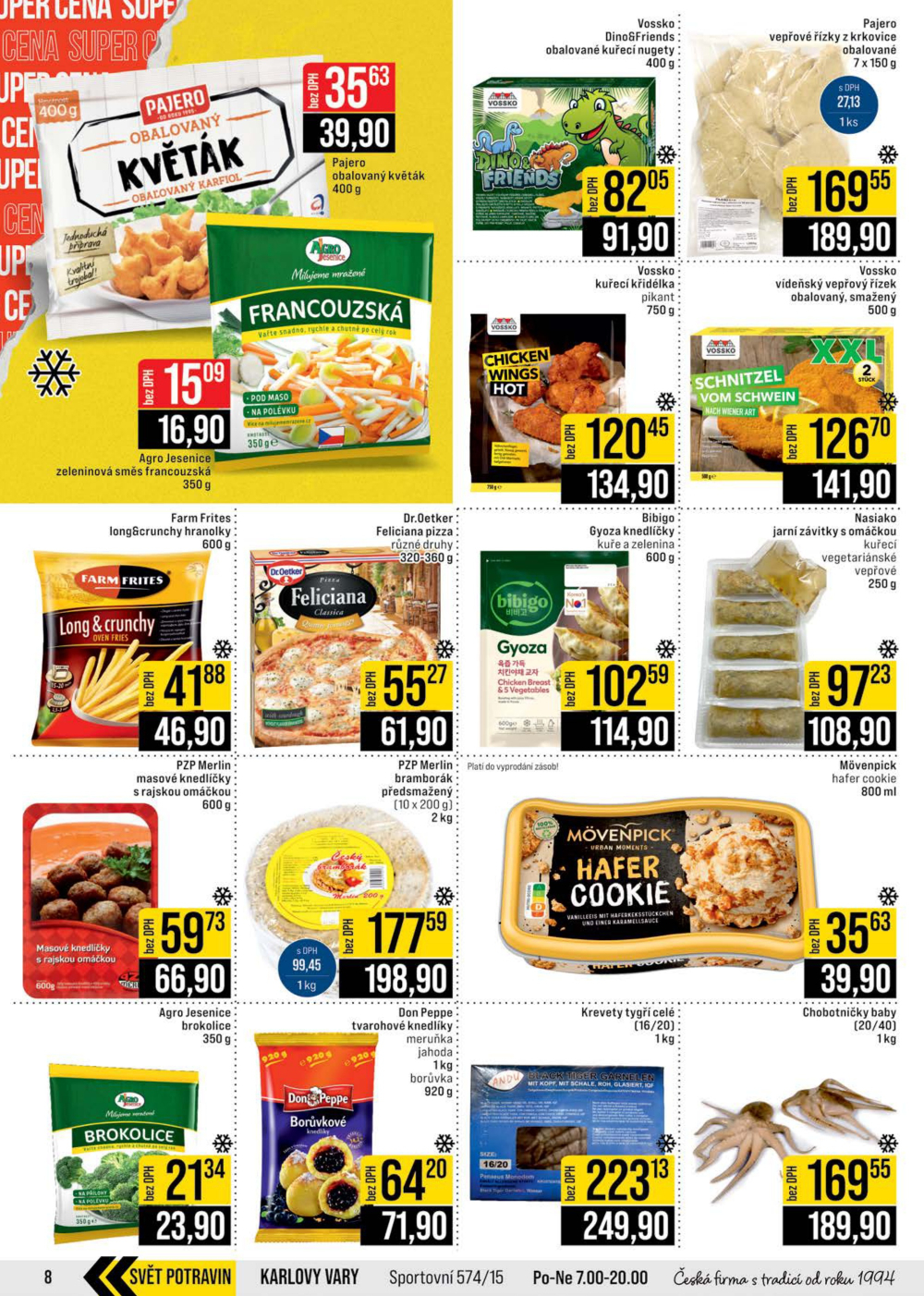 Leták JIP leták CC Cash & Carry - Brno, Ostrava, Praha, Polička, Olomouc, Karlovy Vary, Zlín, Jilemnice, Pardubice - strana 8