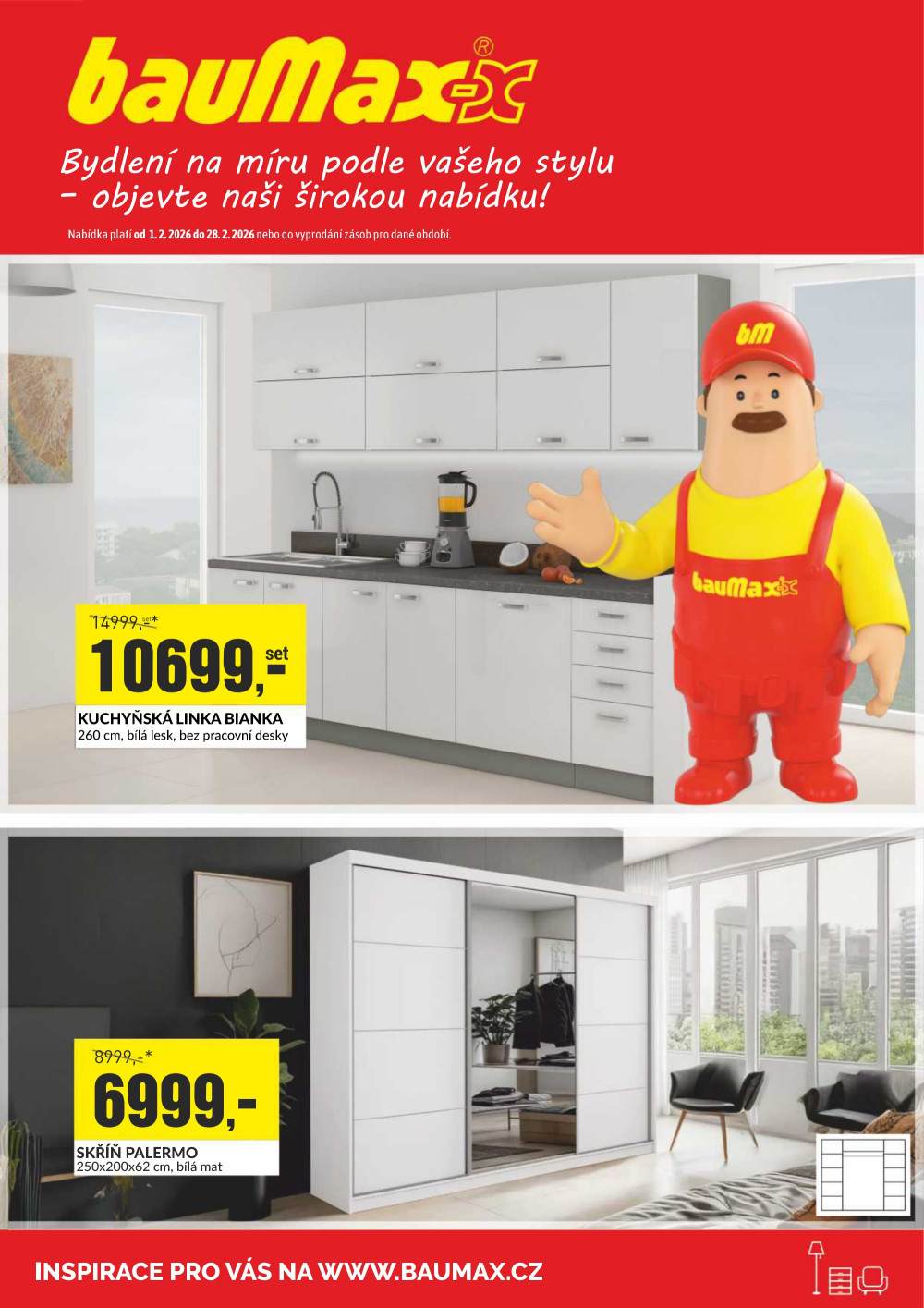 Leták bauMax leták - strana 1