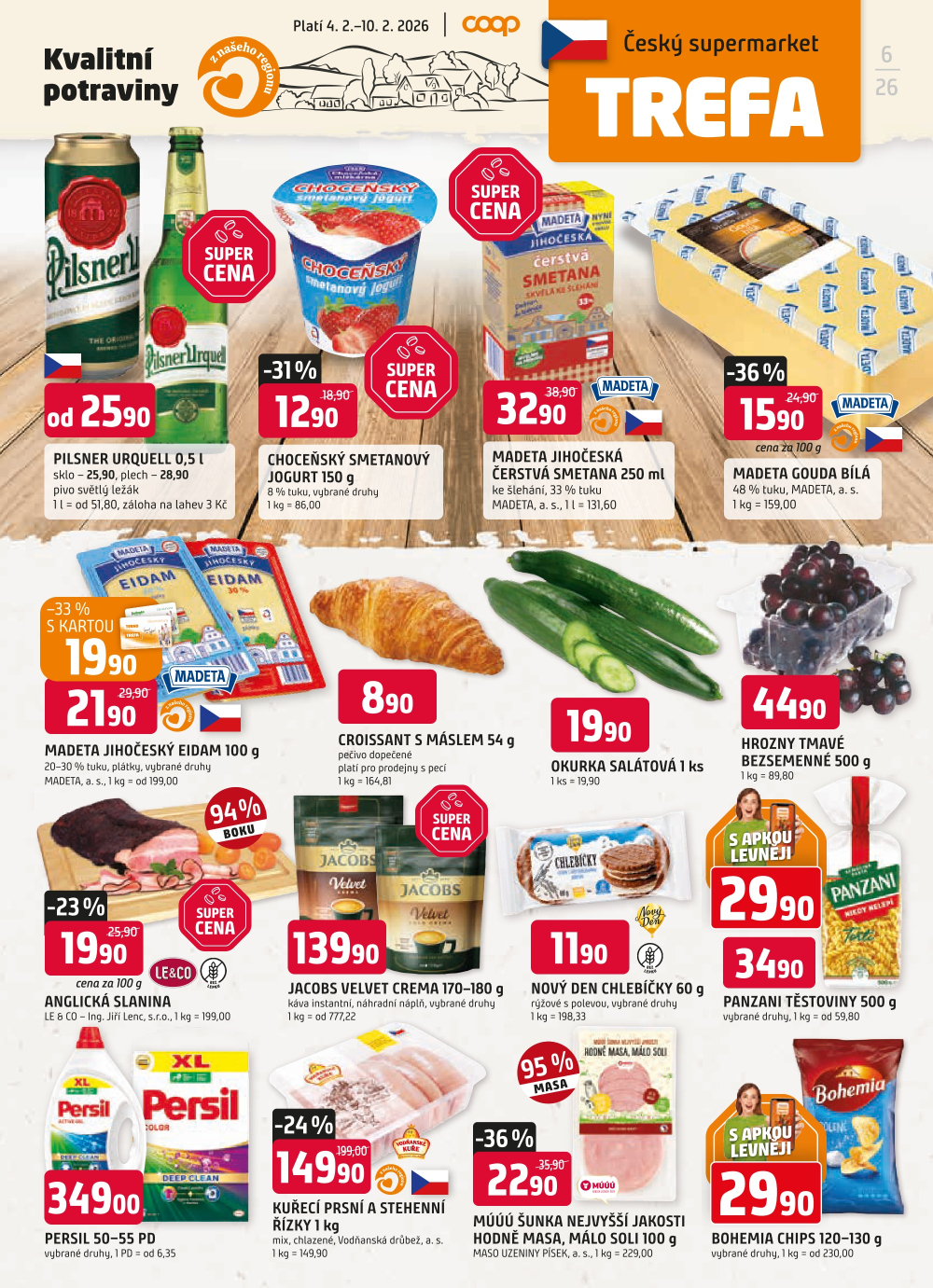 Leták TREFA leták - strana 1