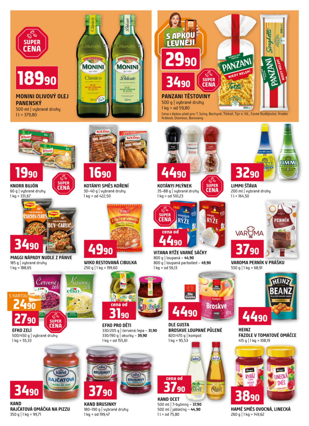 Leták Terno leták - Tábor, Zlín, Prachatice, Strakonice, Blatná, Český Krumlov - strana 10