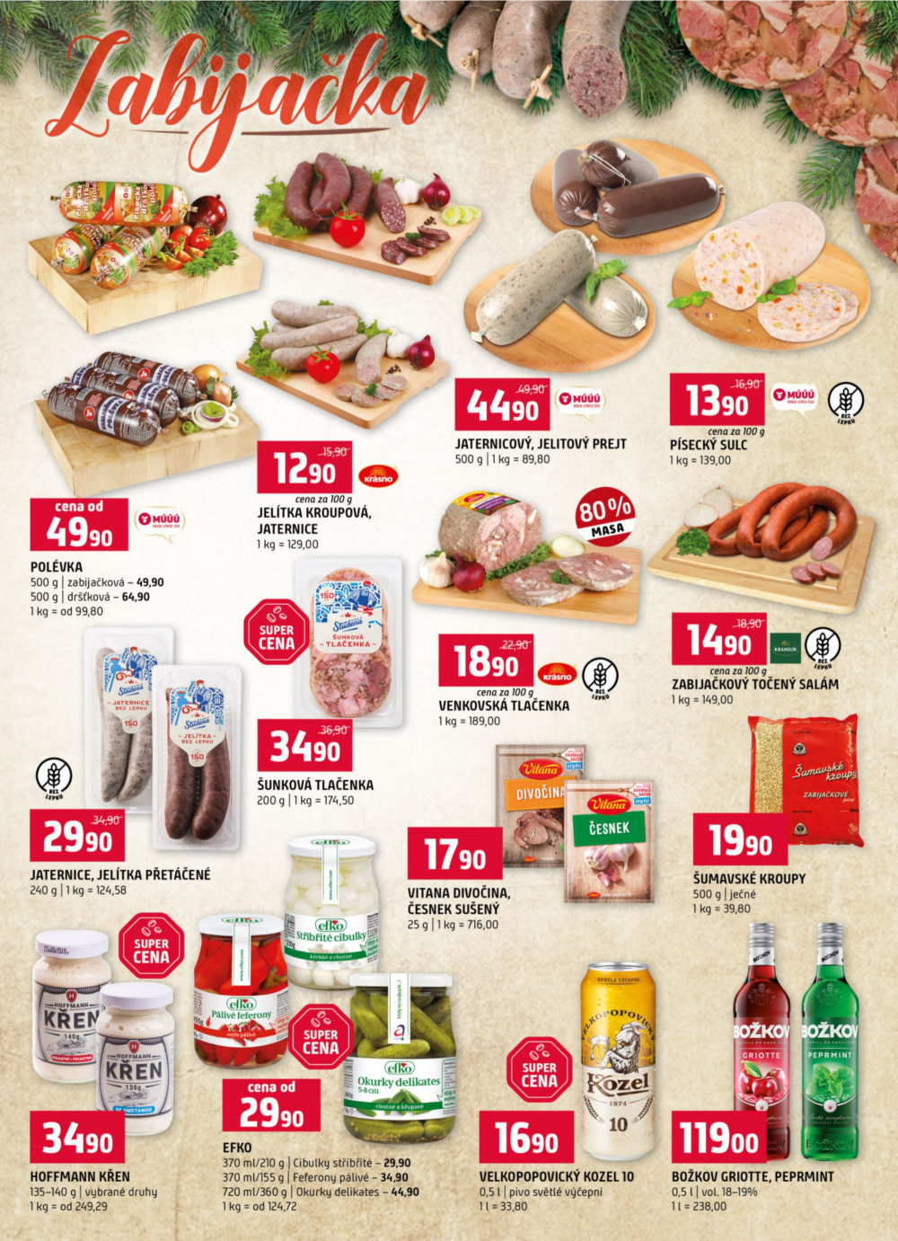 Leták Terno leták - Tábor, Zlín, Prachatice, Strakonice, Blatná, Český Krumlov - strana 16