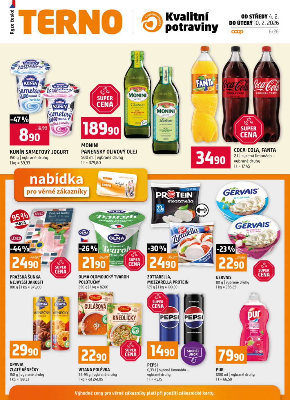 Leták Terno leták - Tábor, Zlín, Prachatice, Strakonice, Blatná, Český Krumlov - strana 19