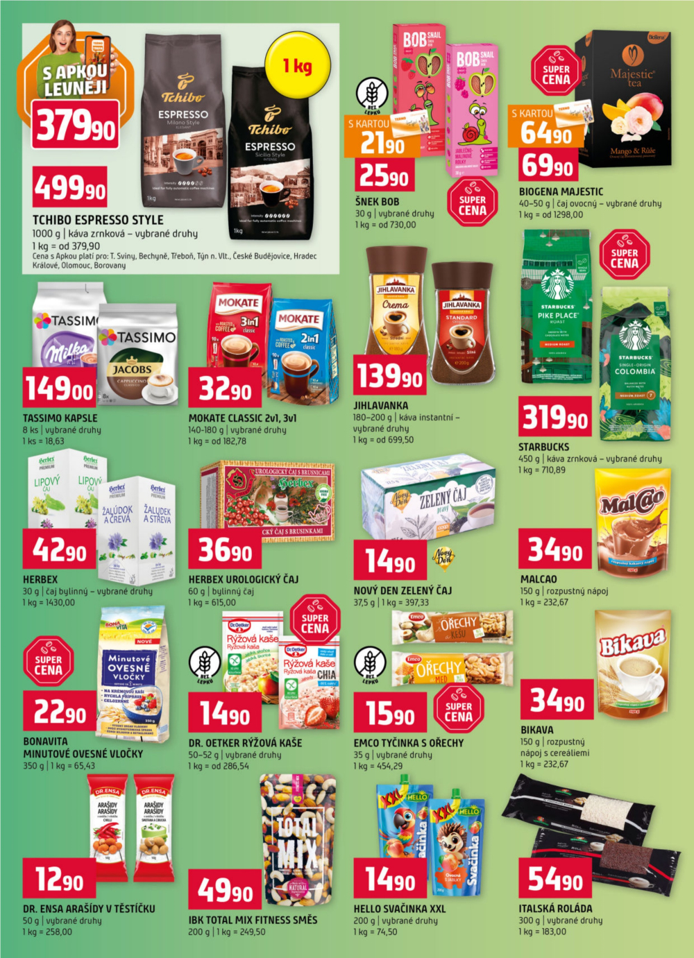 Leták Terno leták - Tábor, Zlín, Prachatice, Strakonice, Blatná, Český Krumlov - strana 9