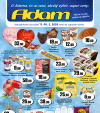 Akční leták ADAM POTRAVINY 