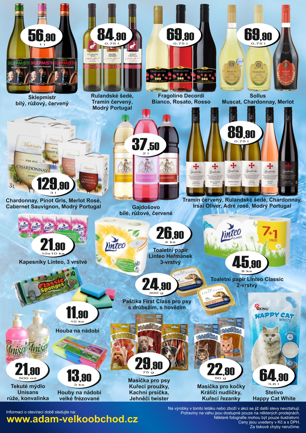 Leták ADAM POTRAVINY leták - strana 8