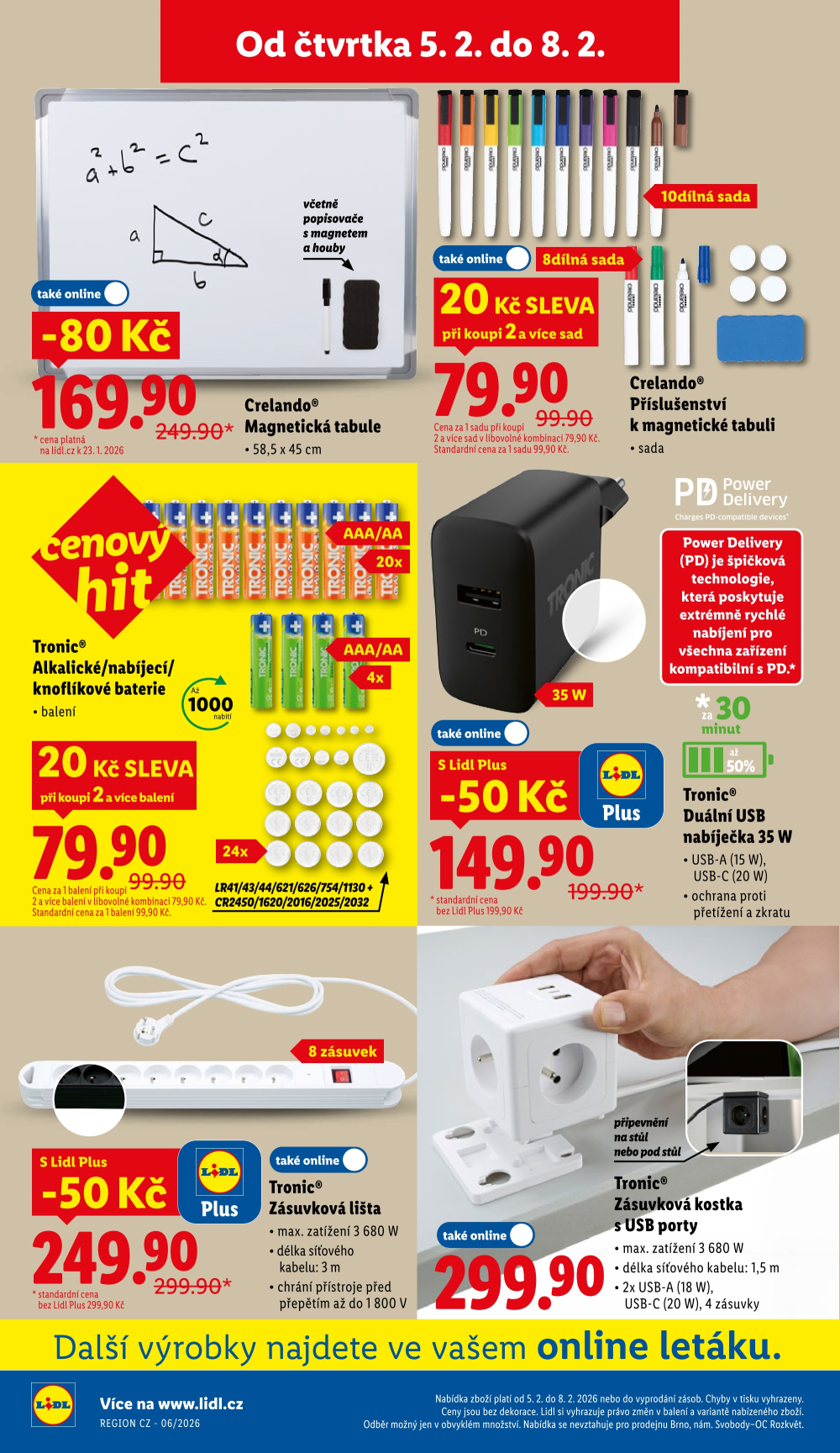 Leták Lidl leták od čtvrtka - strana 34