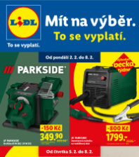 Akční leták Lidl  - Nabídka spotřebního zboží
