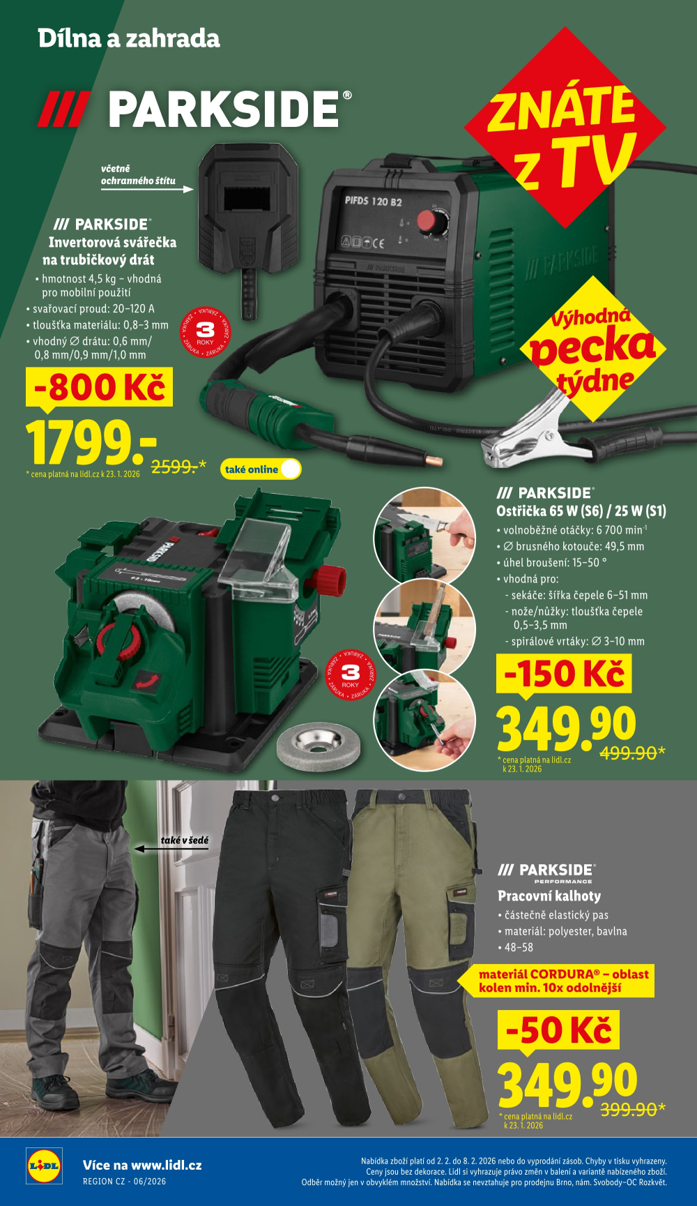 Leták Lidl leták - Nabídka spotřebního zboží - strana 4