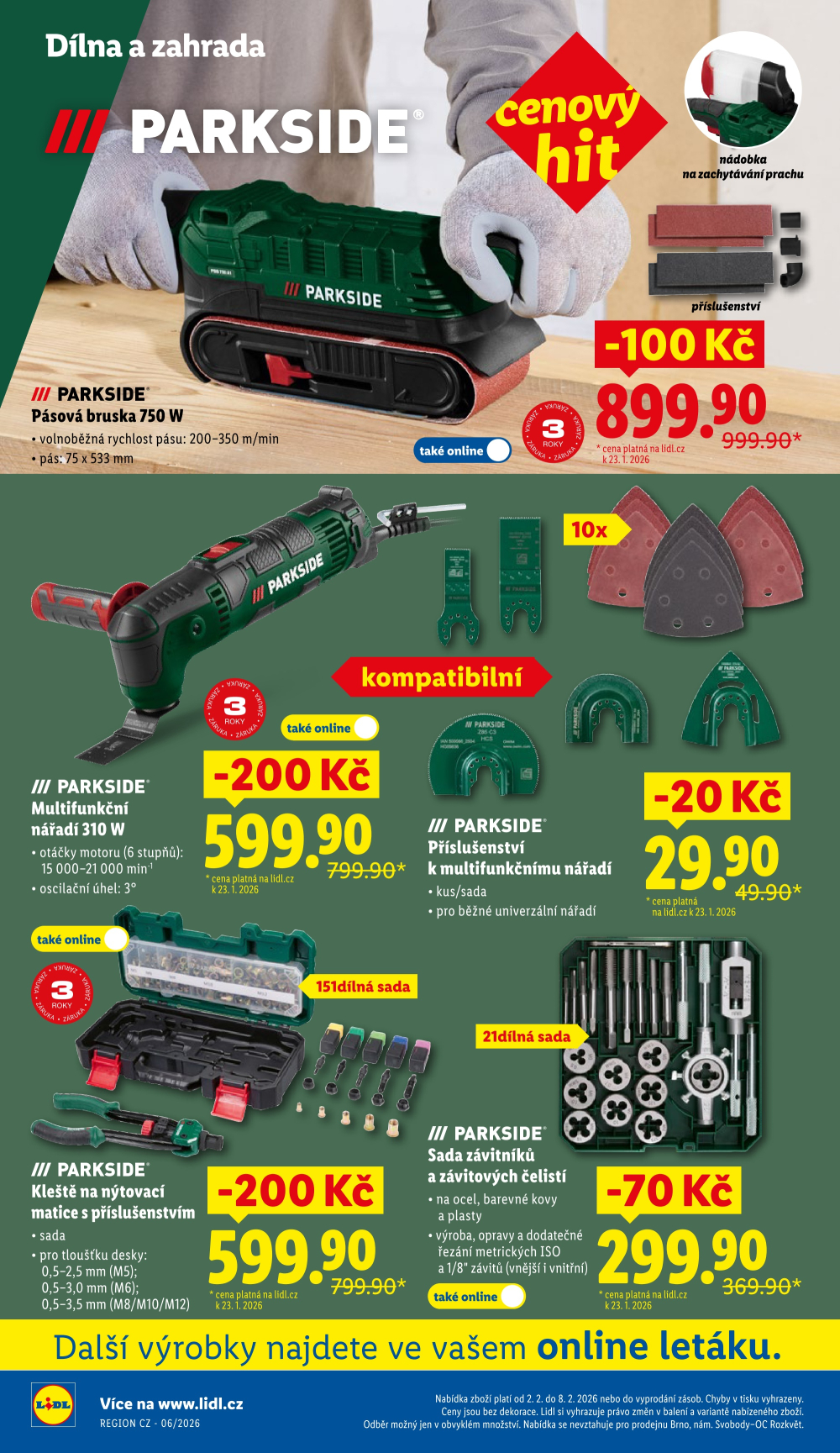 Leták Lidl leták - Nabídka spotřebního zboží - strana 6