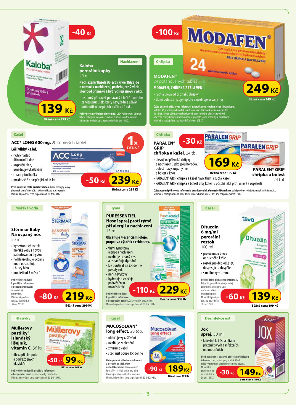 Leták Dr. Max leták - strana 3