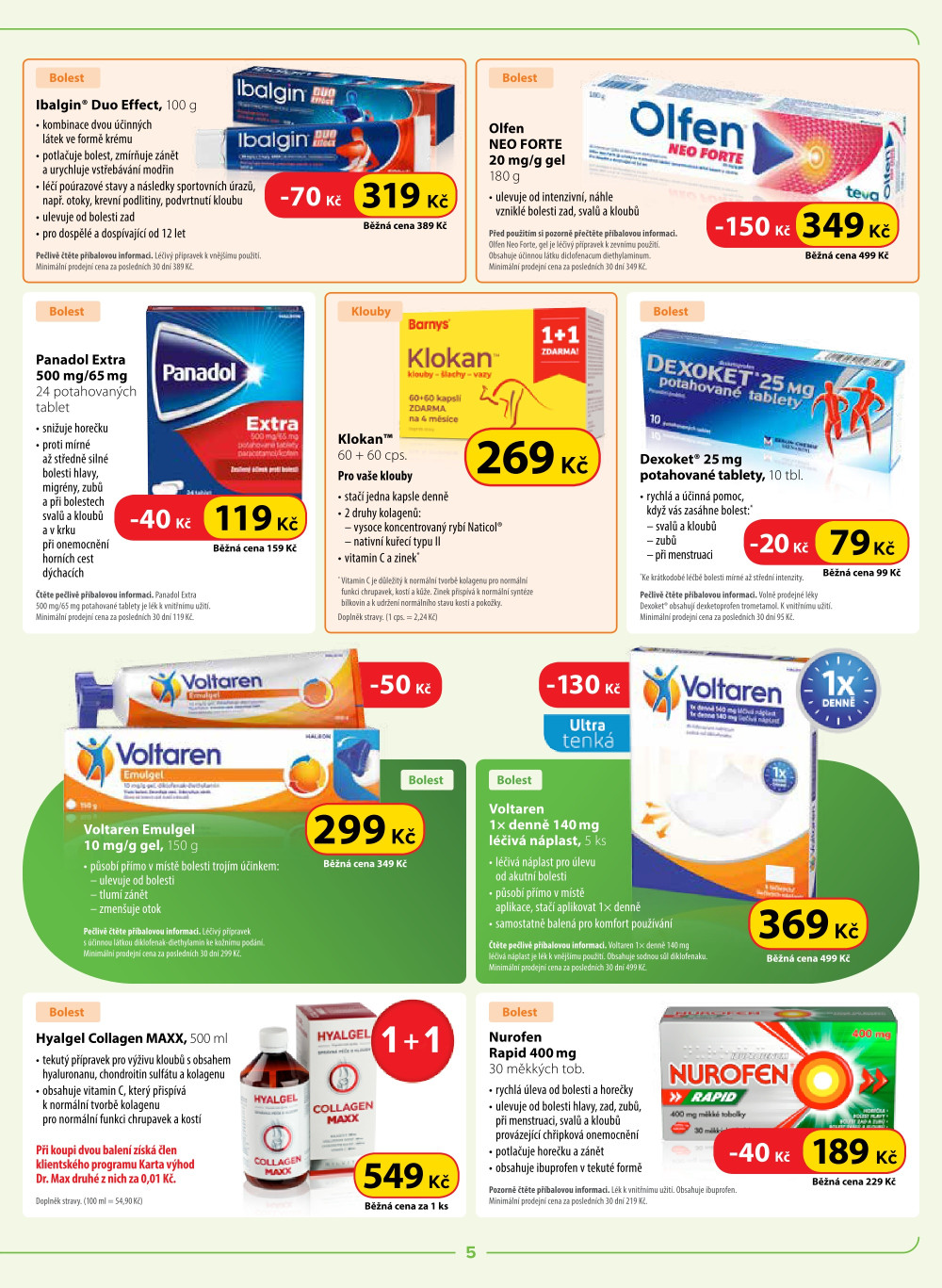 Leták Dr. Max leták - strana 5