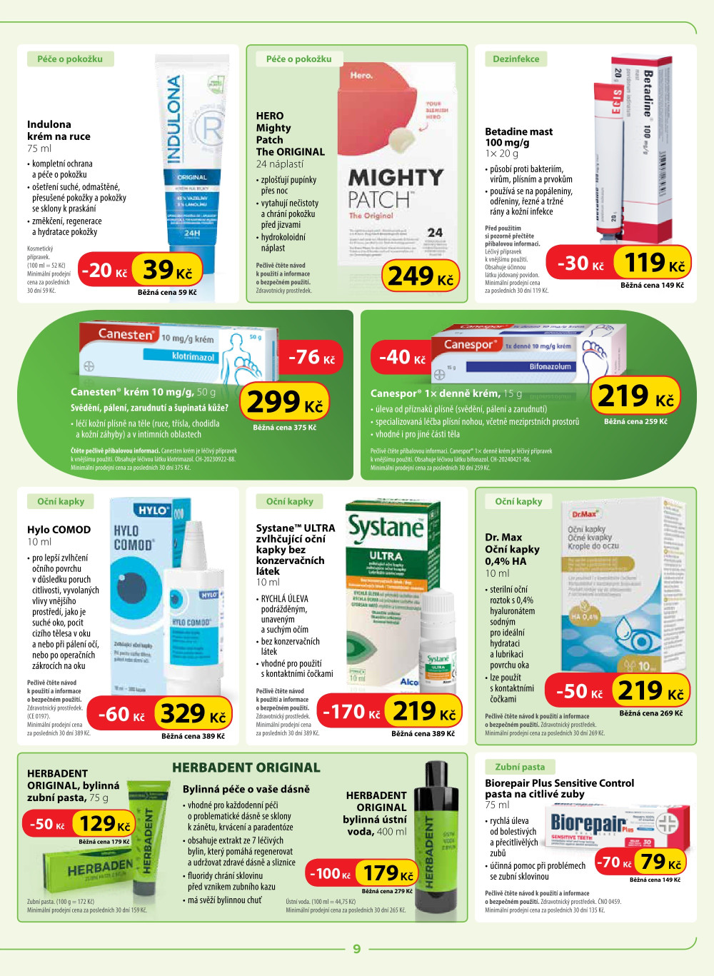Leták Dr. Max leták - strana 9