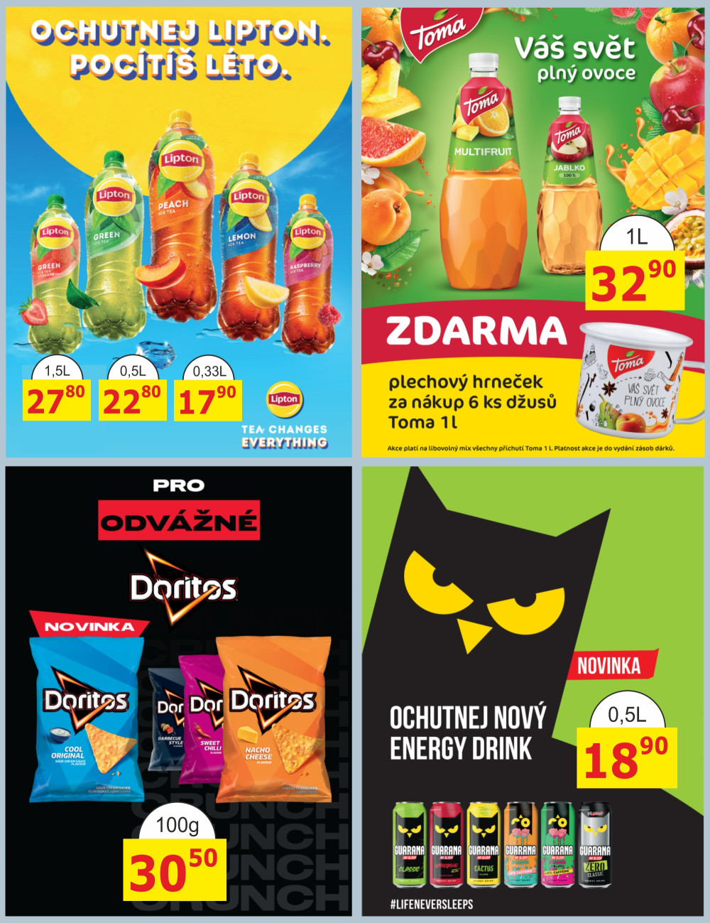 Leták BENE NÁPOJE leták - strana 13