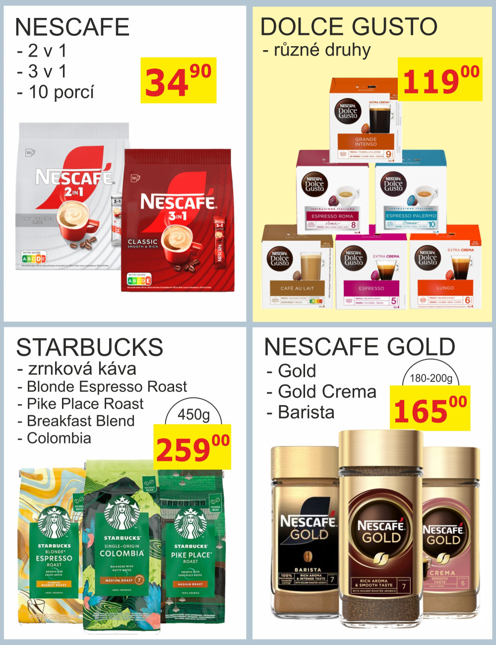 Leták BENE NÁPOJE leták - strana 17