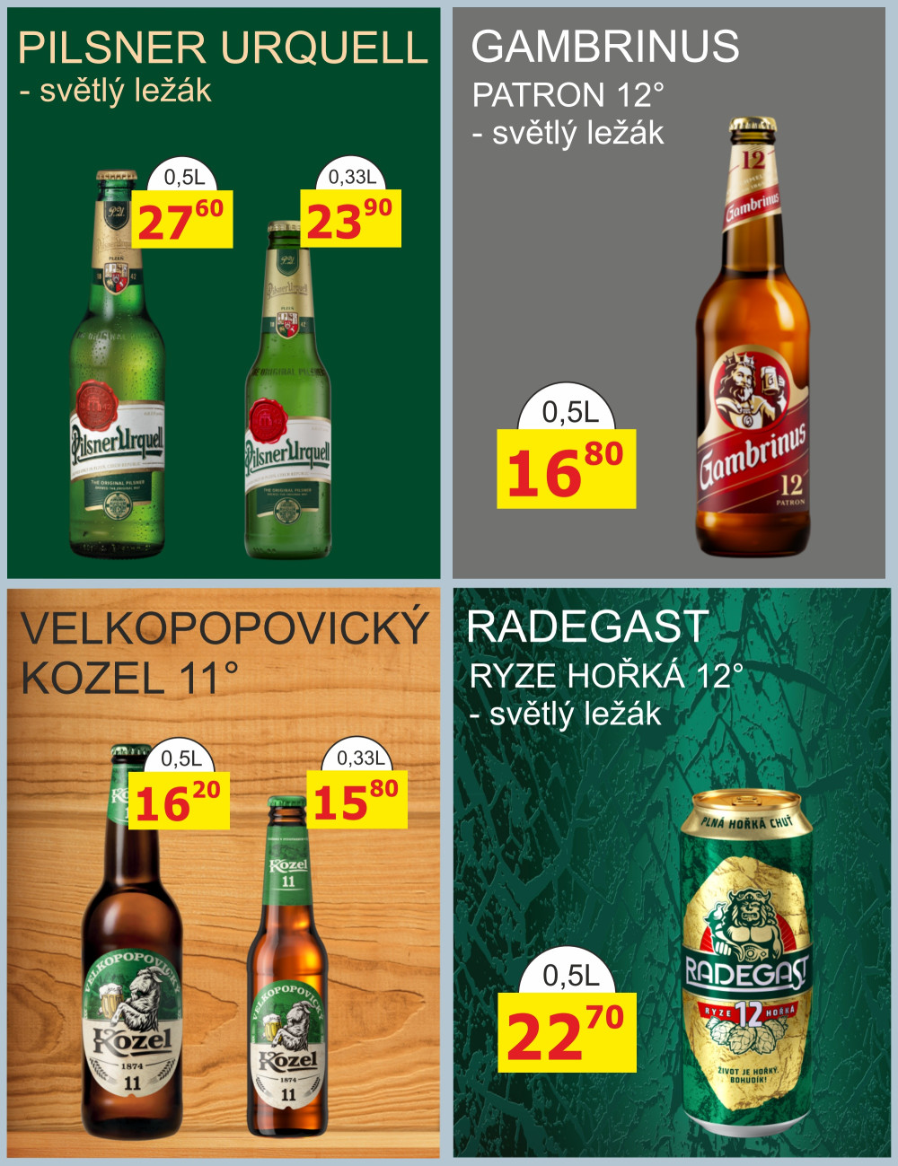 Leták BENE NÁPOJE leták - strana 24