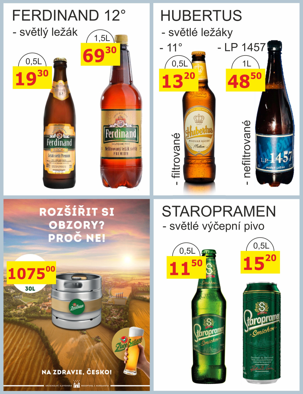 Leták BENE NÁPOJE leták - strana 26