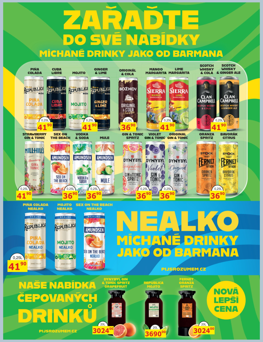 Leták BENE NÁPOJE leták - strana 28