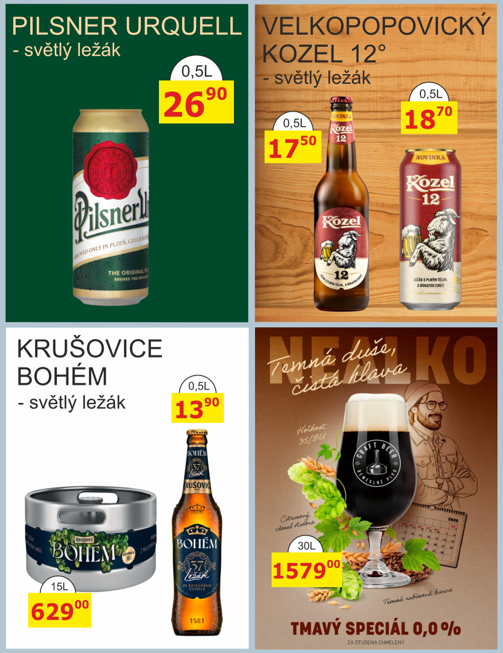 Leták BENE NÁPOJE leták - strana 2