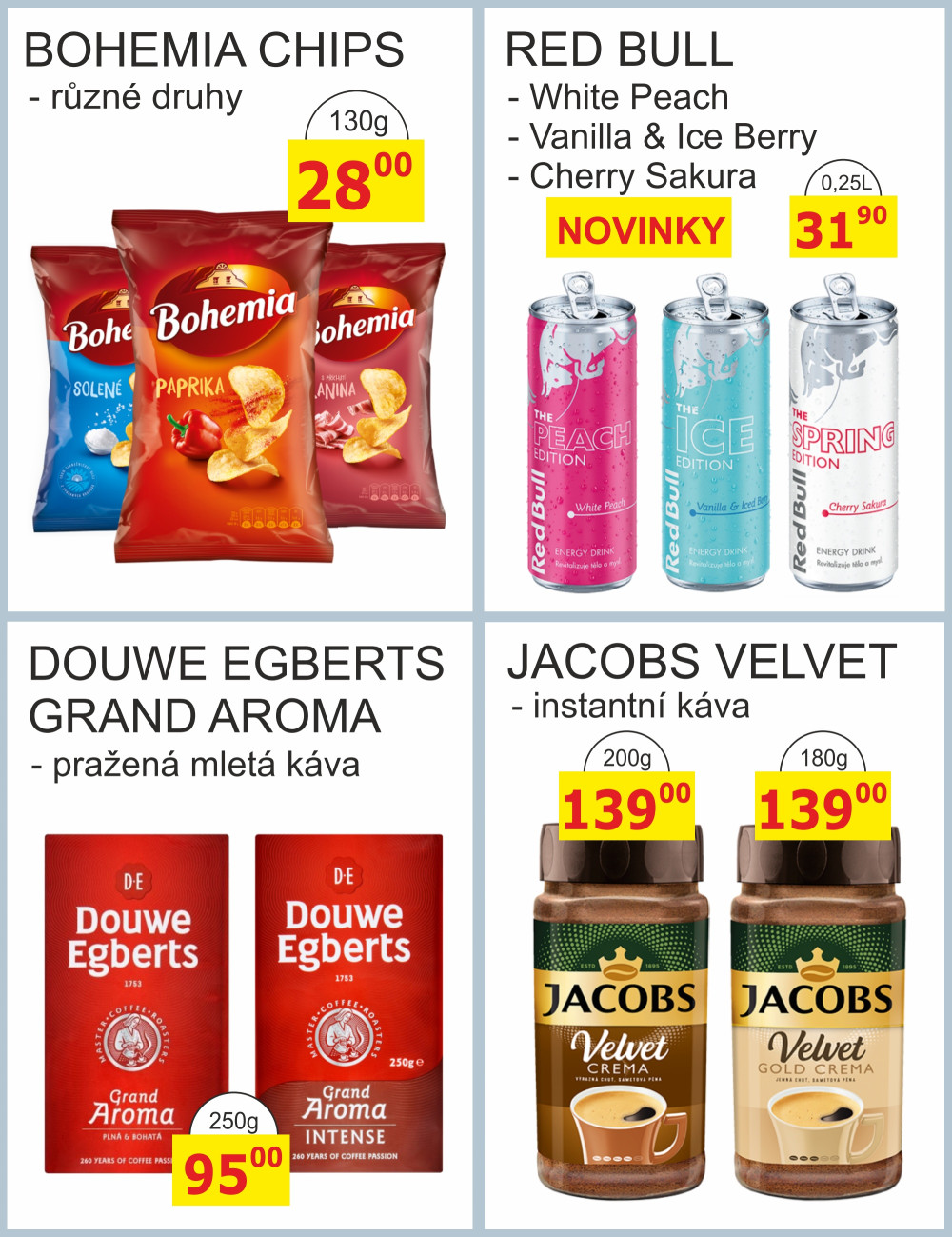 Leták BENE NÁPOJE leták - strana 3