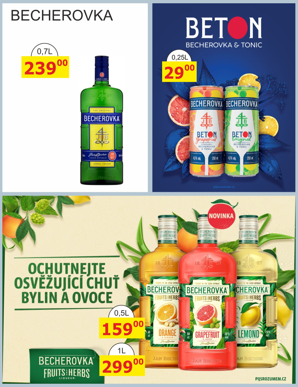 Leták BENE NÁPOJE leták - strana 43