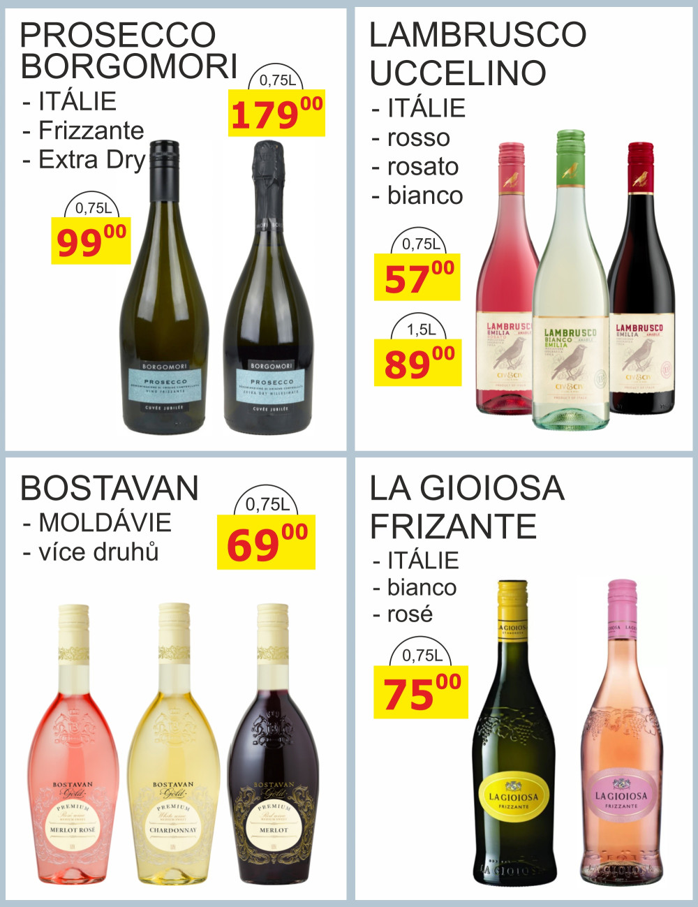 Leták BENE NÁPOJE leták - strana 59