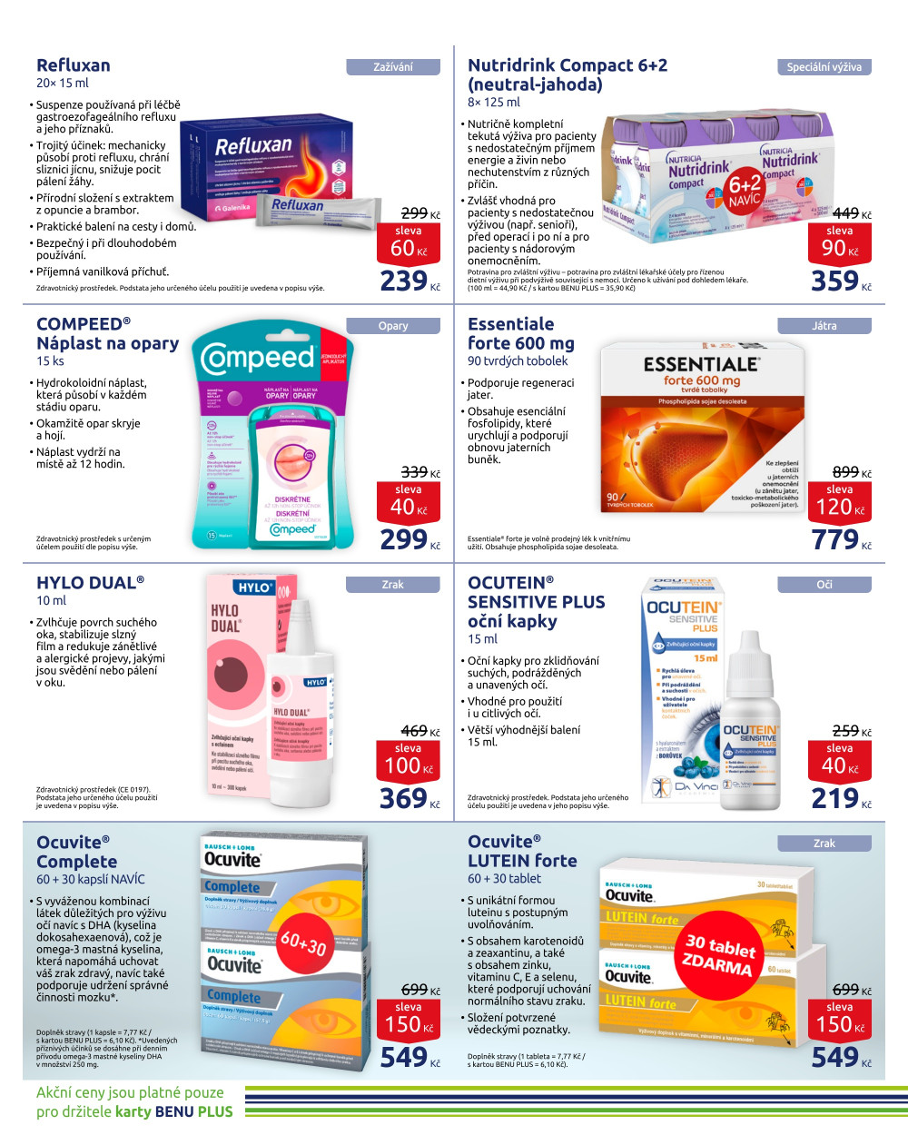 Leták BENU Lékárna leták - strana 10