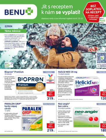 BENU Lékárna leták