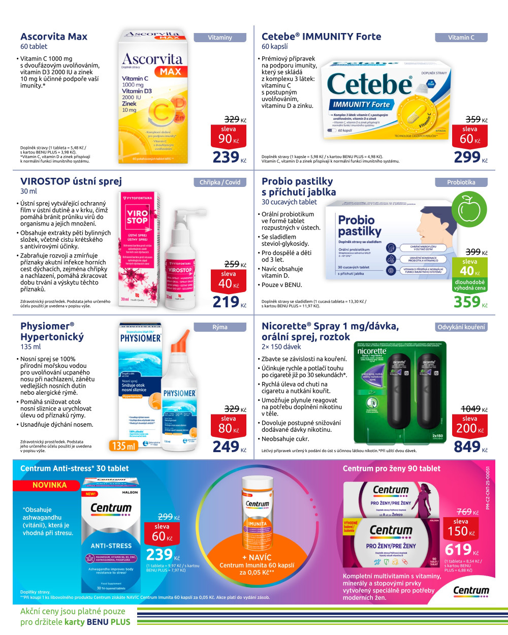 Leták BENU Lékárna leták - strana 2
