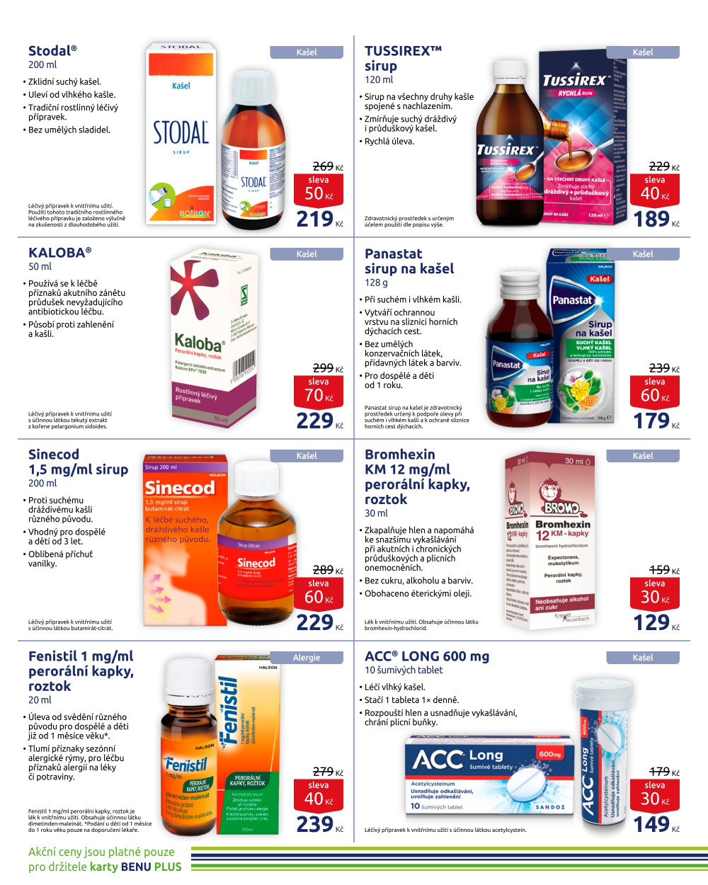 Leták BENU Lékárna leták - strana 8