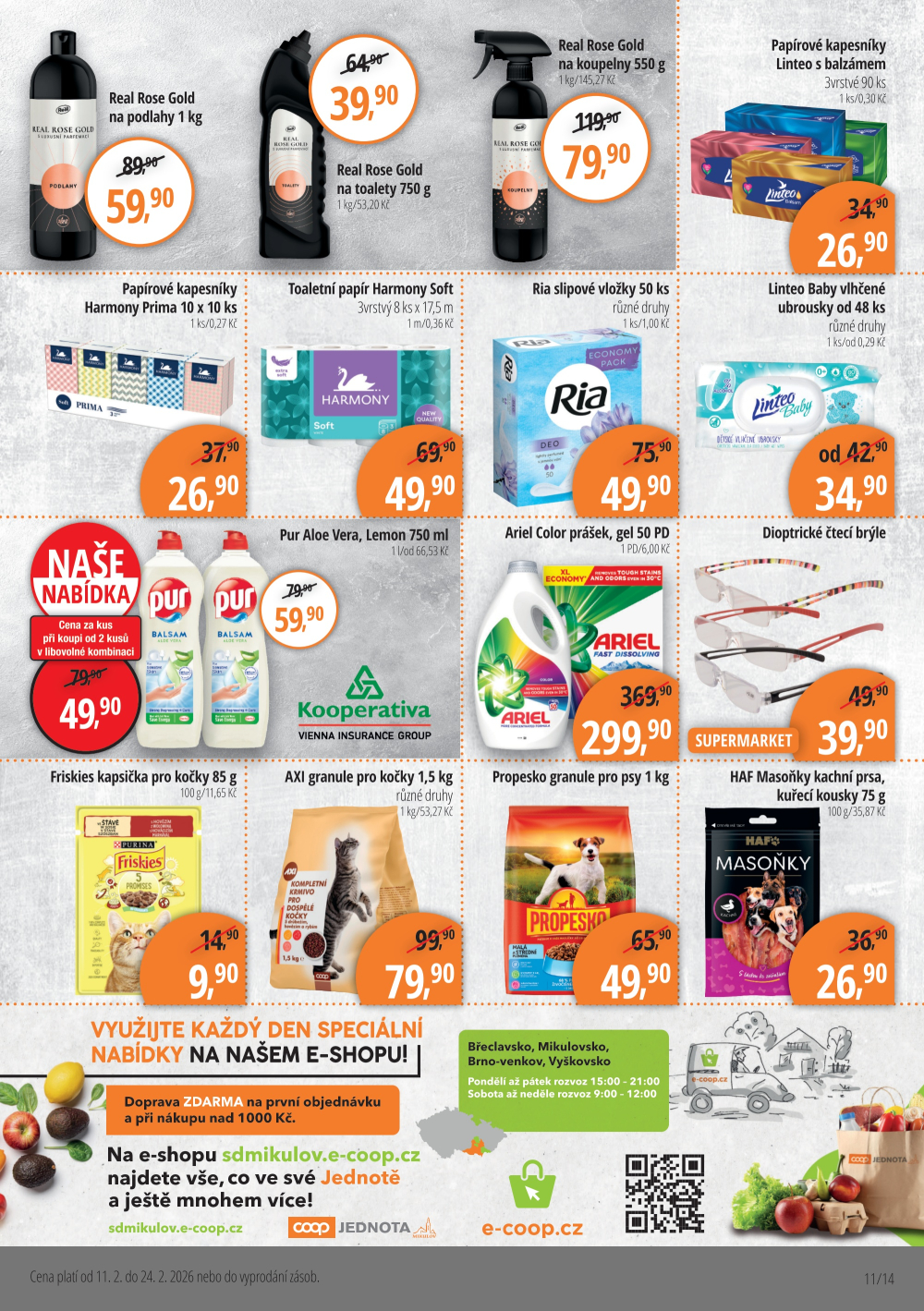 Leták Jednota Mikulov leták - strana 11