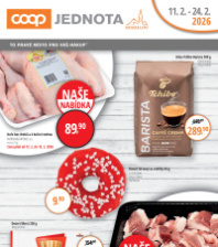 Akční leták Jednota Mikulov 