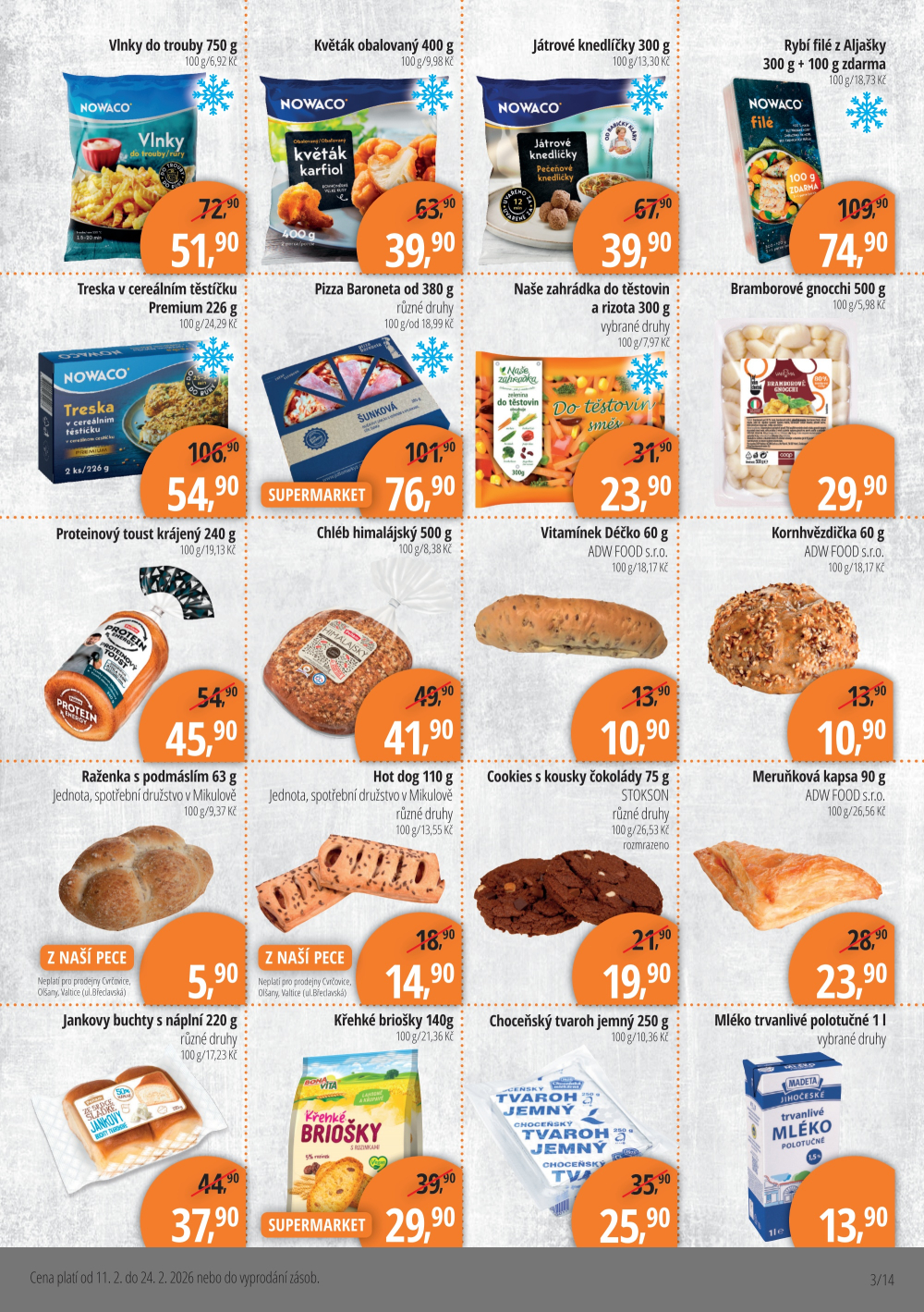 Leták Jednota Mikulov leták - strana 3