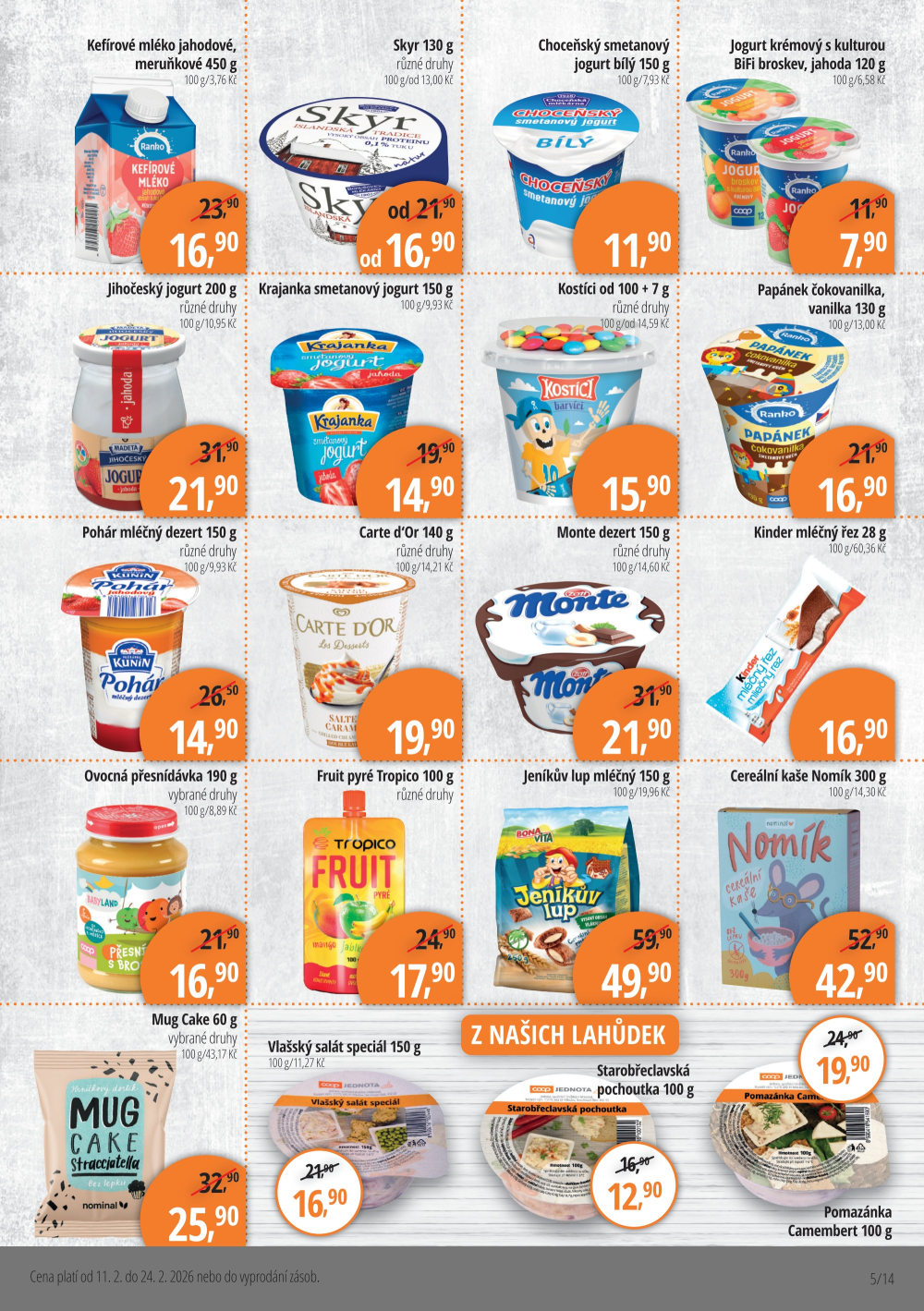 Leták Jednota Mikulov leták - strana 5