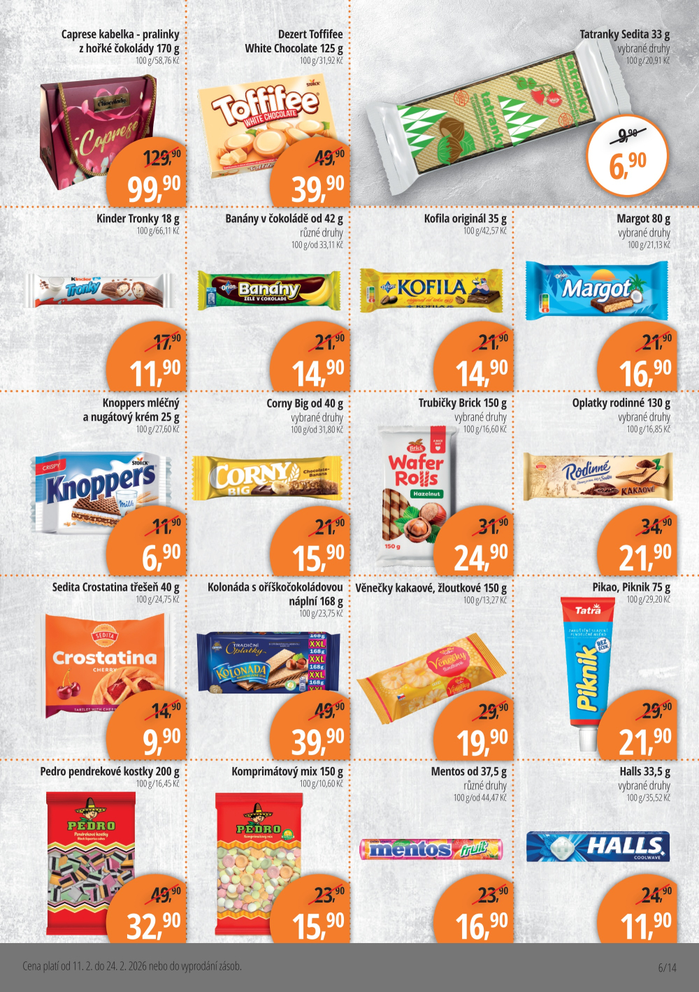 Leták Jednota Mikulov leták - strana 6