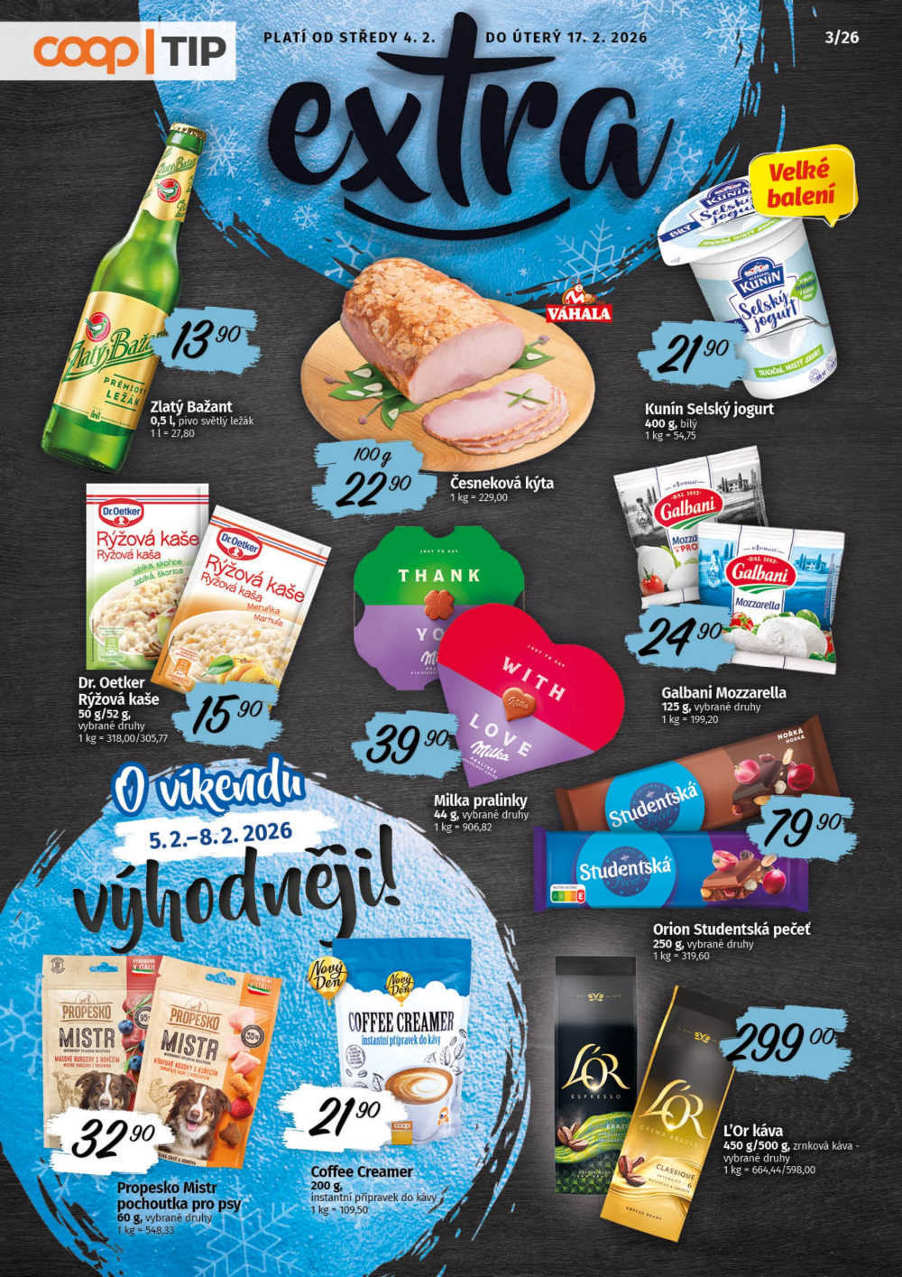 Leták COOP leták - TIP Extra - strana 1