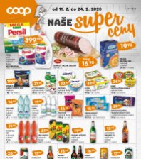 Akční leták COOP  - Super ceny