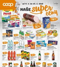 Akční leták COOP  - Super ceny