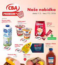 Akční leták CBA Premium 