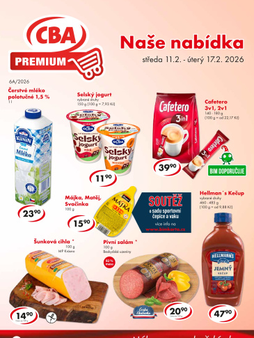 CBA Premium leták