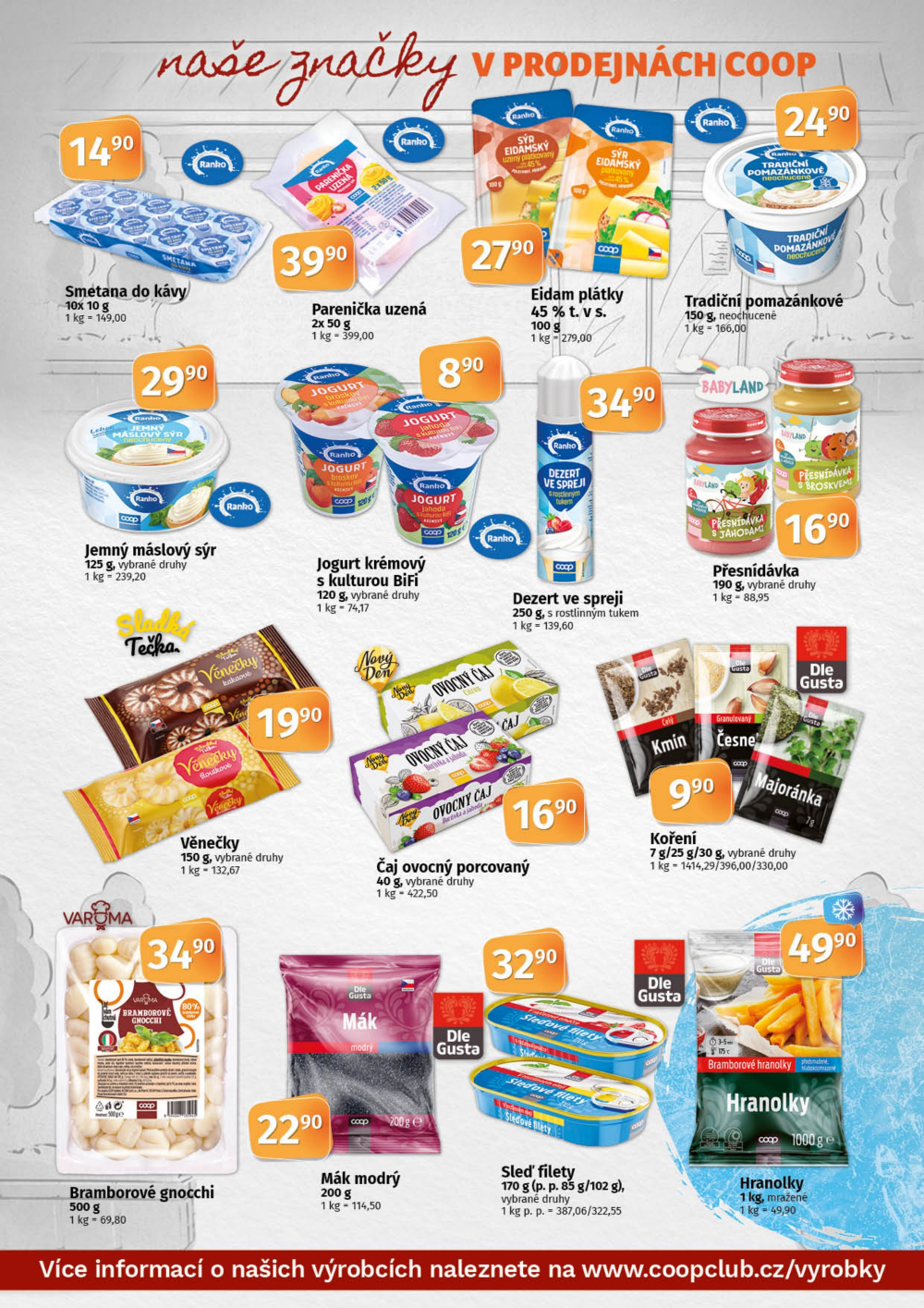 Leták COOP leták - TIP a TUTY Menu - strana 9