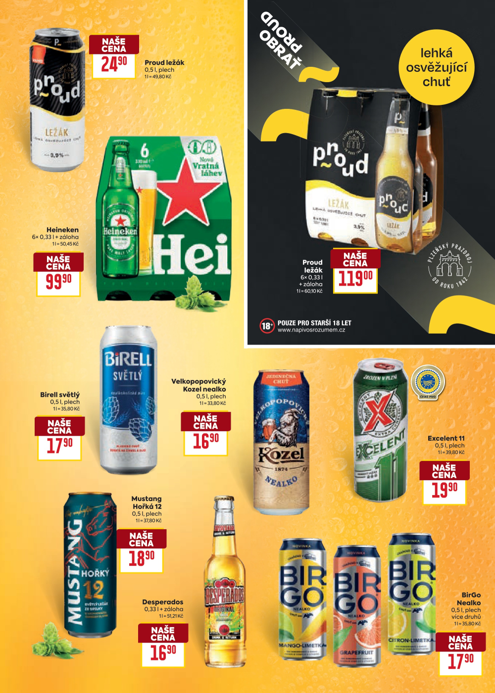 Leták BILLA leták - Vaše oblíbené značky - strana 16